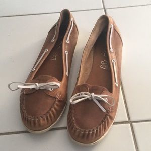 Aldo Leather Boat Shoes